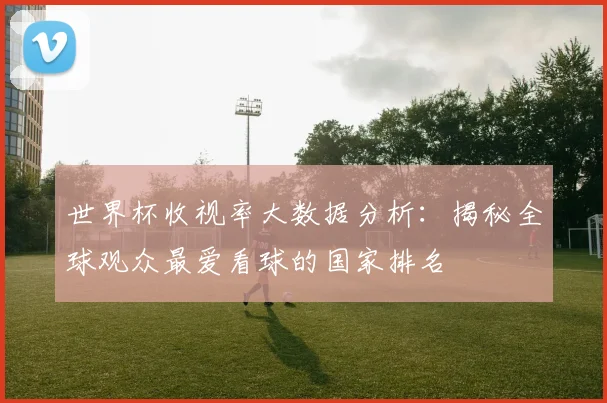世界杯收视率大数据分析：揭秘全球观众最爱看球的国家排名